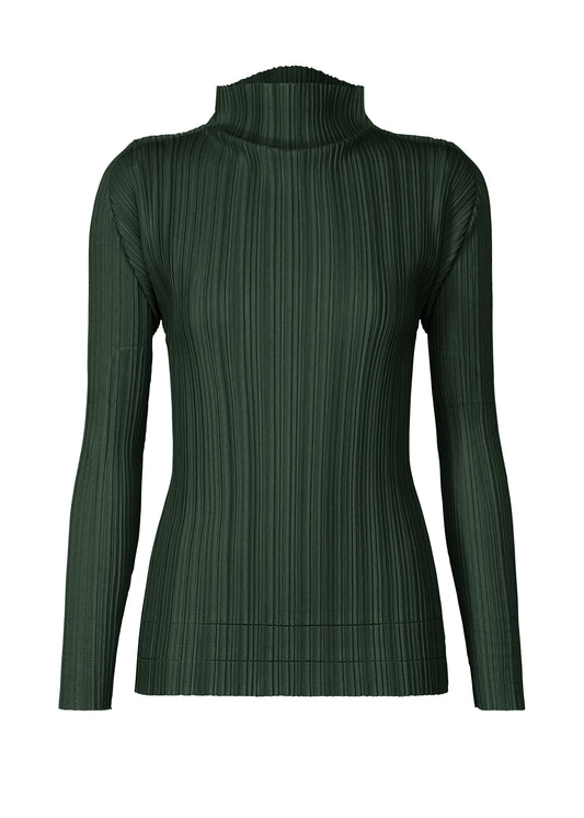 SOFT PLEATS、ウィメンズ_トップス_トップ、カーキ