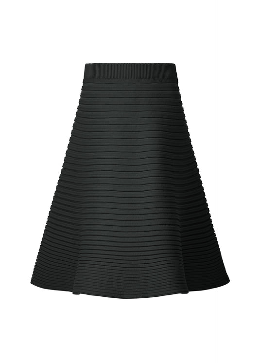 BOUNCE KNIT、ウィメンズ_スカート、カーキ