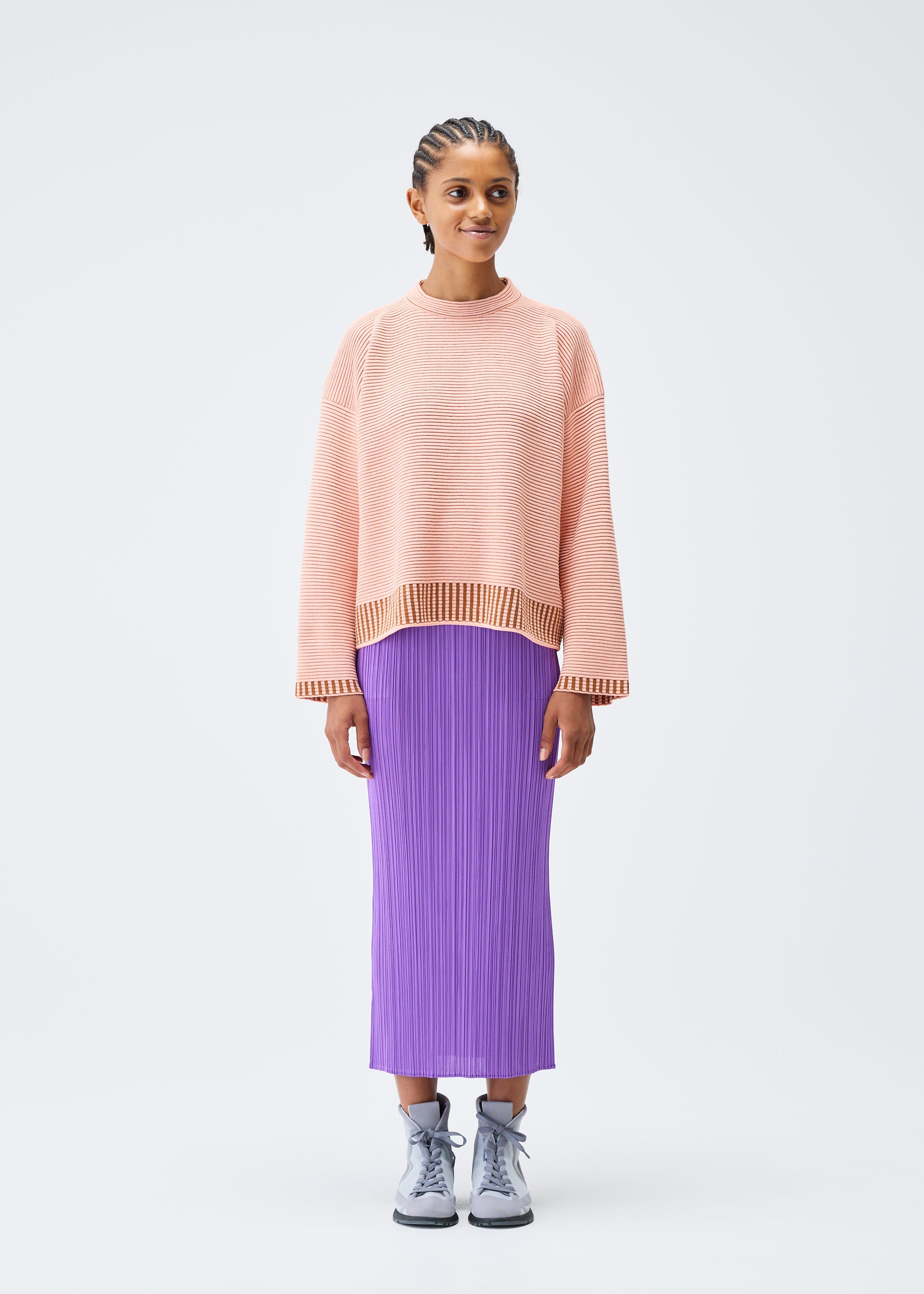 TEMPO KNIT、ウィメンズ_ニット、着用画像1