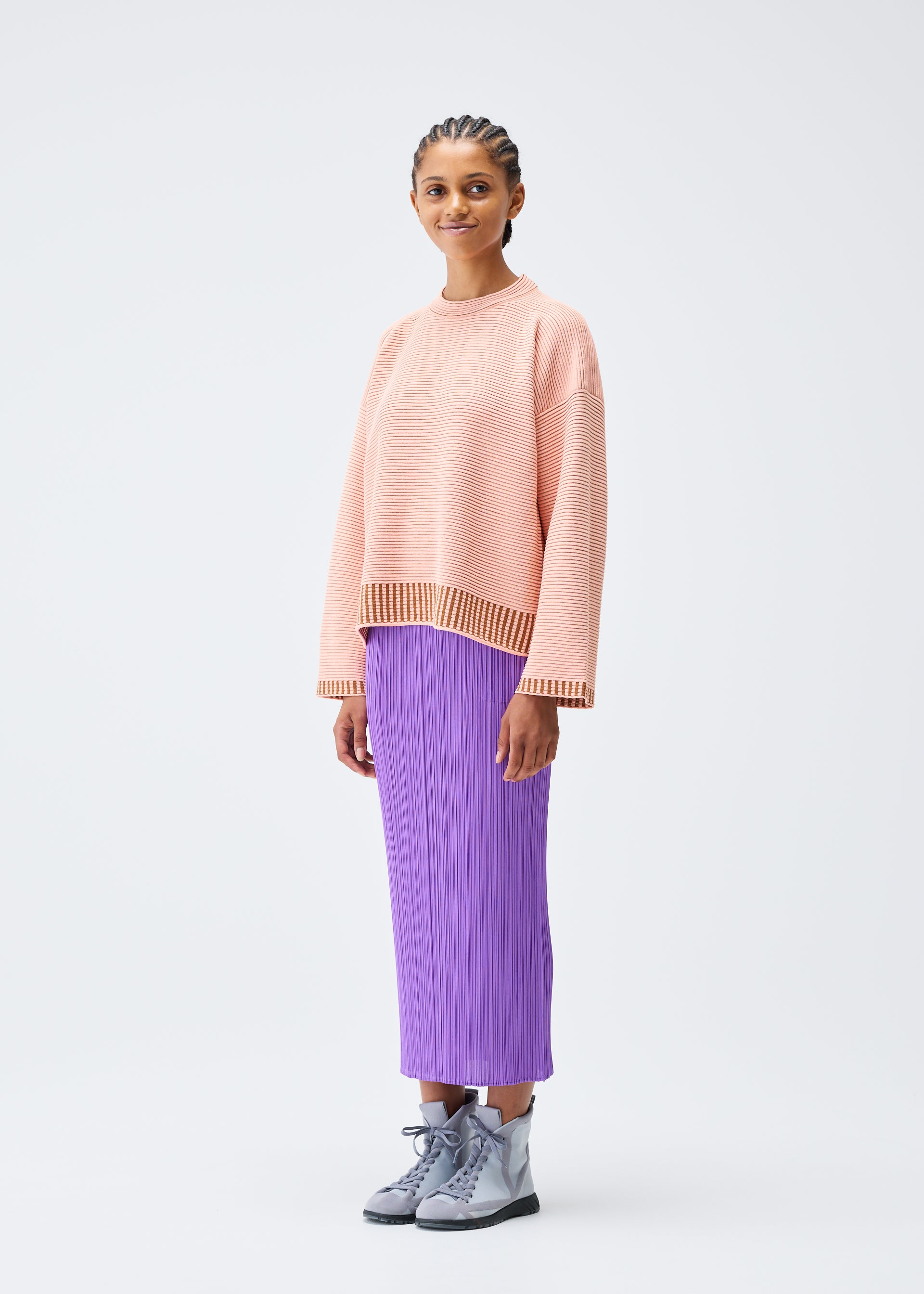 TEMPO KNIT、ウィメンズ_ニット、着用画像2