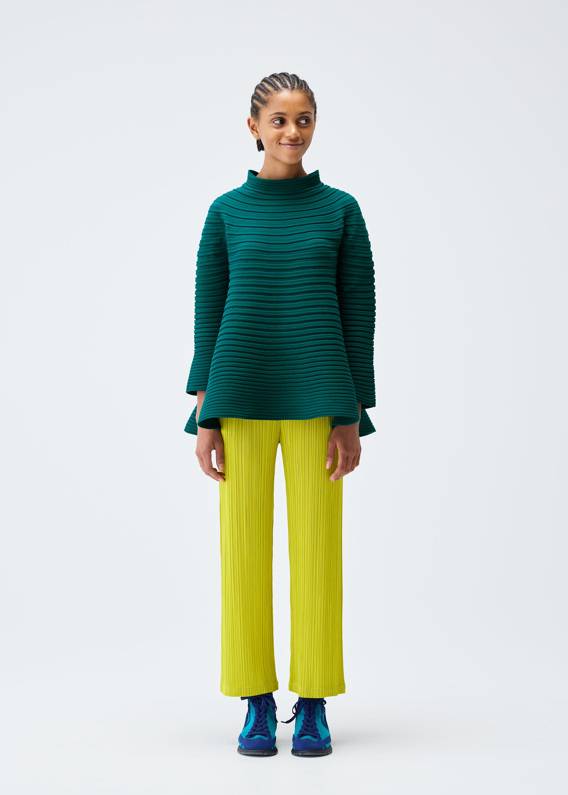 BOUNCE KNIT、ウィメンズ_ニット、着用画像1