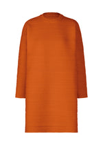 CREPE KNIT、ウィメンズ_トップス_チュニック、オレンジ