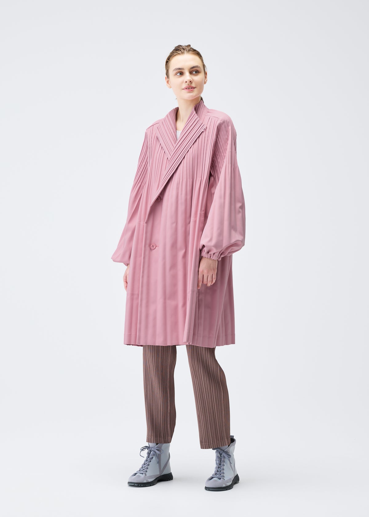 SMOOTH COAT、ウィメンズ_ジャケット&コート_コート、着用画像4