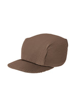 PLEATS CAP、アクセサリー&その他_帽子、ブラウン