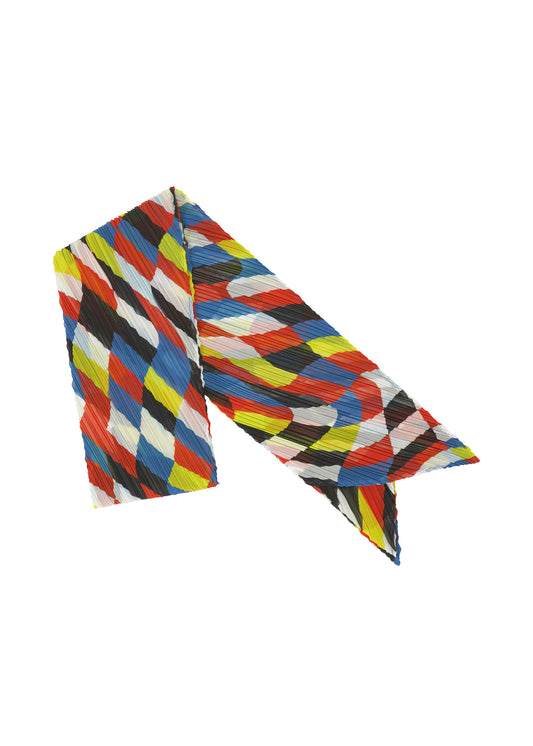 DANCING SQUARE SCARF、アクセサリー&その他_ストール、レッド