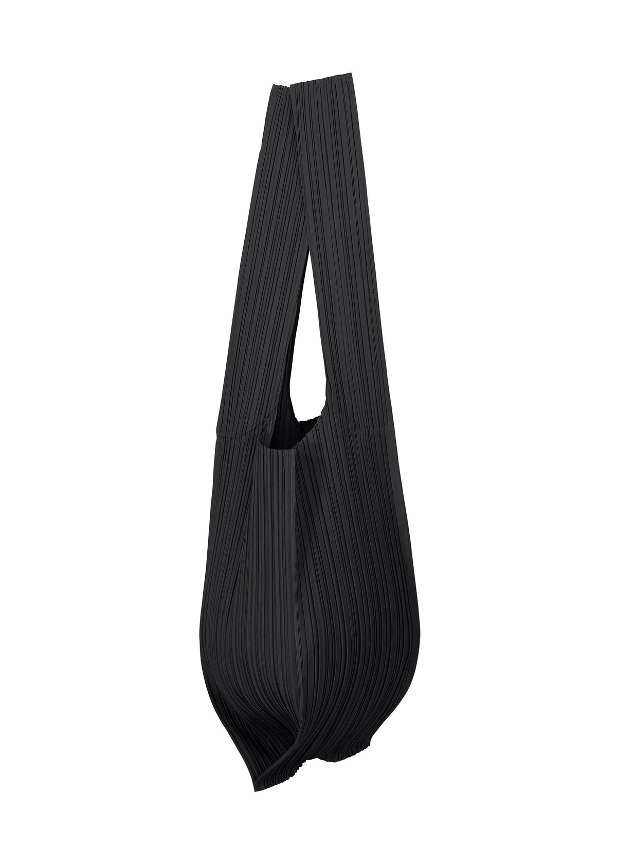 SHIFT PLEATS BAG、バッグ&財布_トートバッグ、ブラック