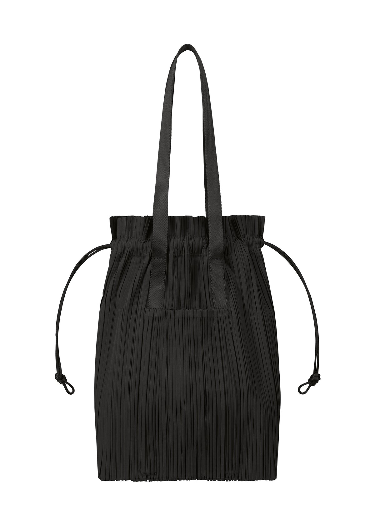 PLEATS TOTE BAG、バッグ&財布_トートバッグ、ブラック