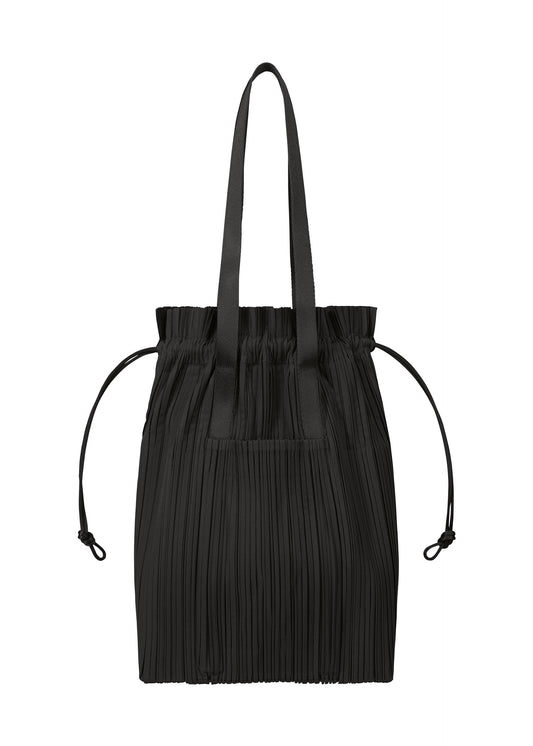 PLEATS TOTE BAG、バッグ&財布_トートバッグ、ブラック