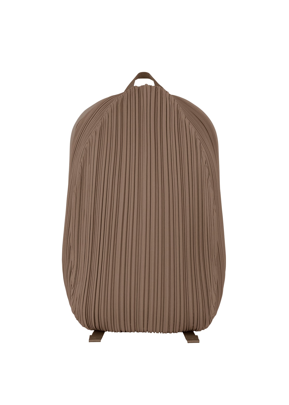 OVAL PLEATS BACKPACK、バッグ&財布_バックパック、ブラウン