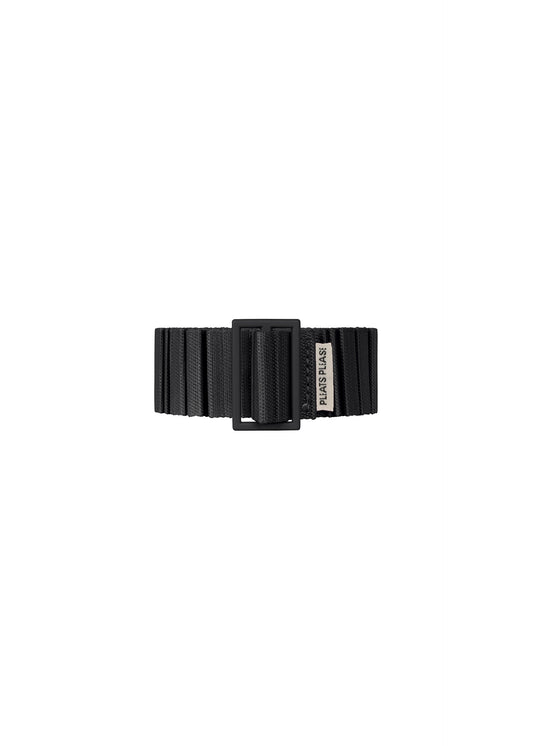 PLEATS BELT、アクセサリー&その他_アクセサリー、ブラック