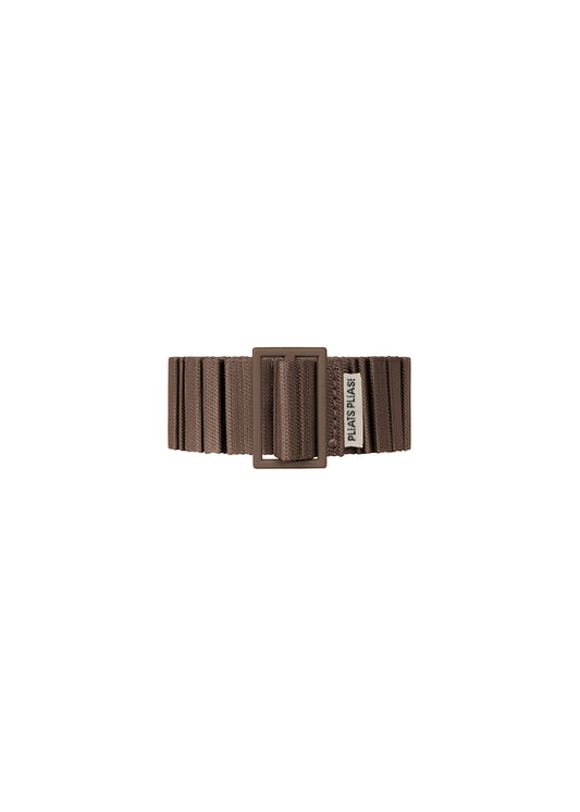 PLEATS BELT、アクセサリー&その他_アクセサリー、ブラウン
