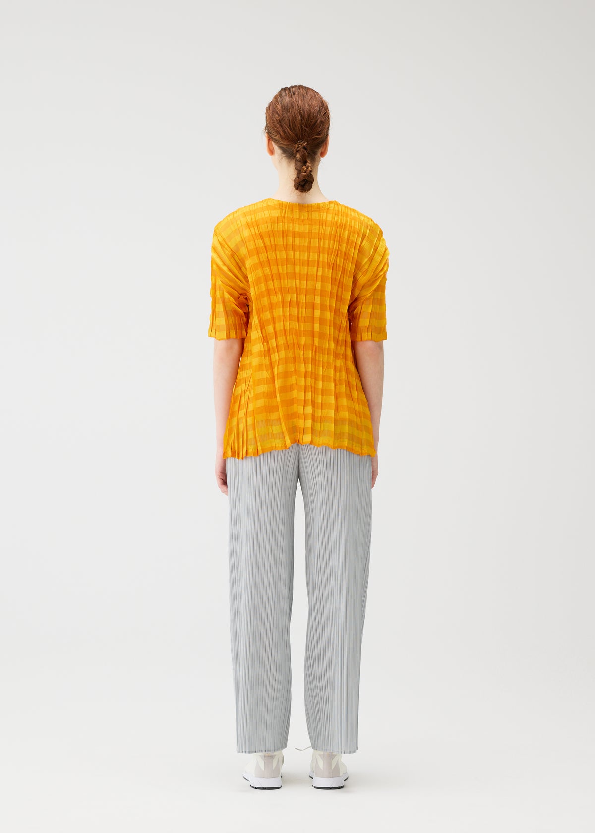 TWISTED BORDER SHIRT、ウィメンズ_トップス_トップ、着用画像3