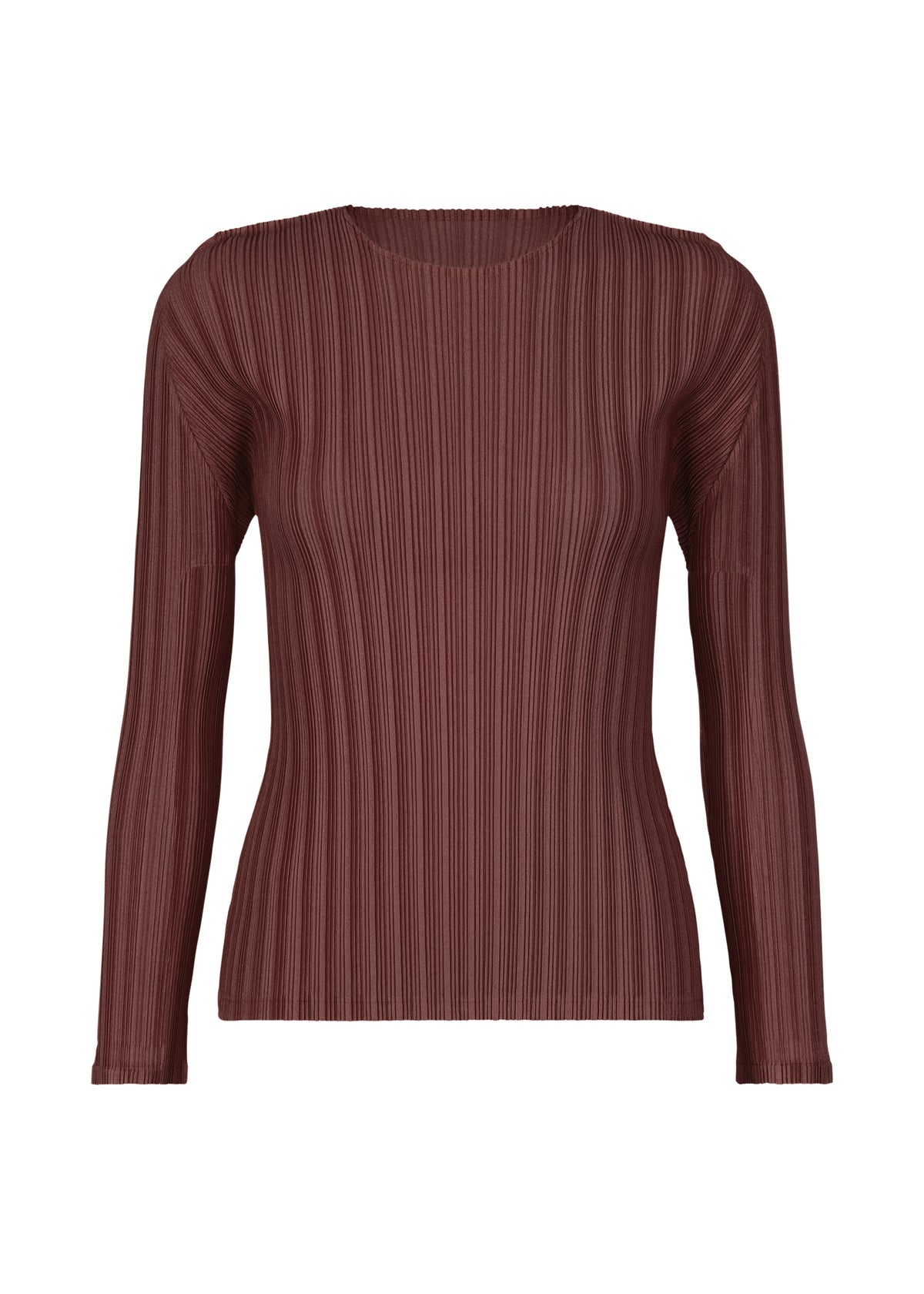 RIB PLEATS JANUARY、ウィメンズ_トップス_トップ、パープル