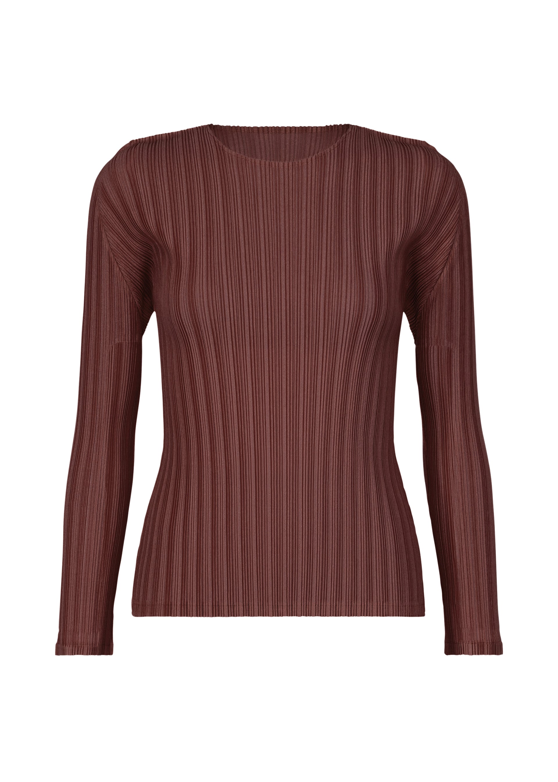 RIB PLEATS JANUARY、ウィメンズ_トップス_トップ、パープル