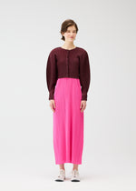 RIB PLEATS JANUARY、ウィメンズ_トップス_カーディガン、着用画像1