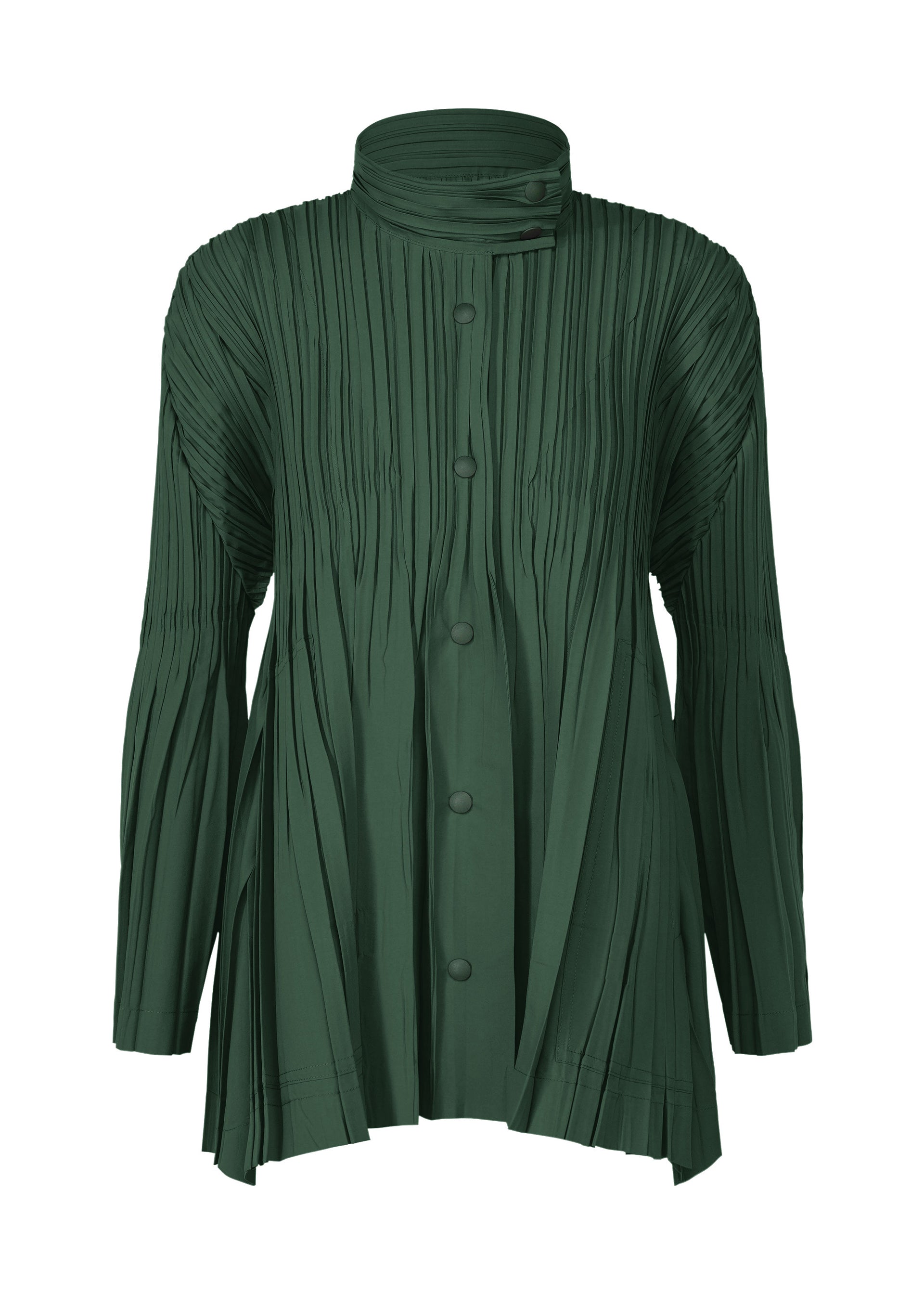 FLOAT COAT、ウィメンズ_ジャケット&コート_コート、カーキ