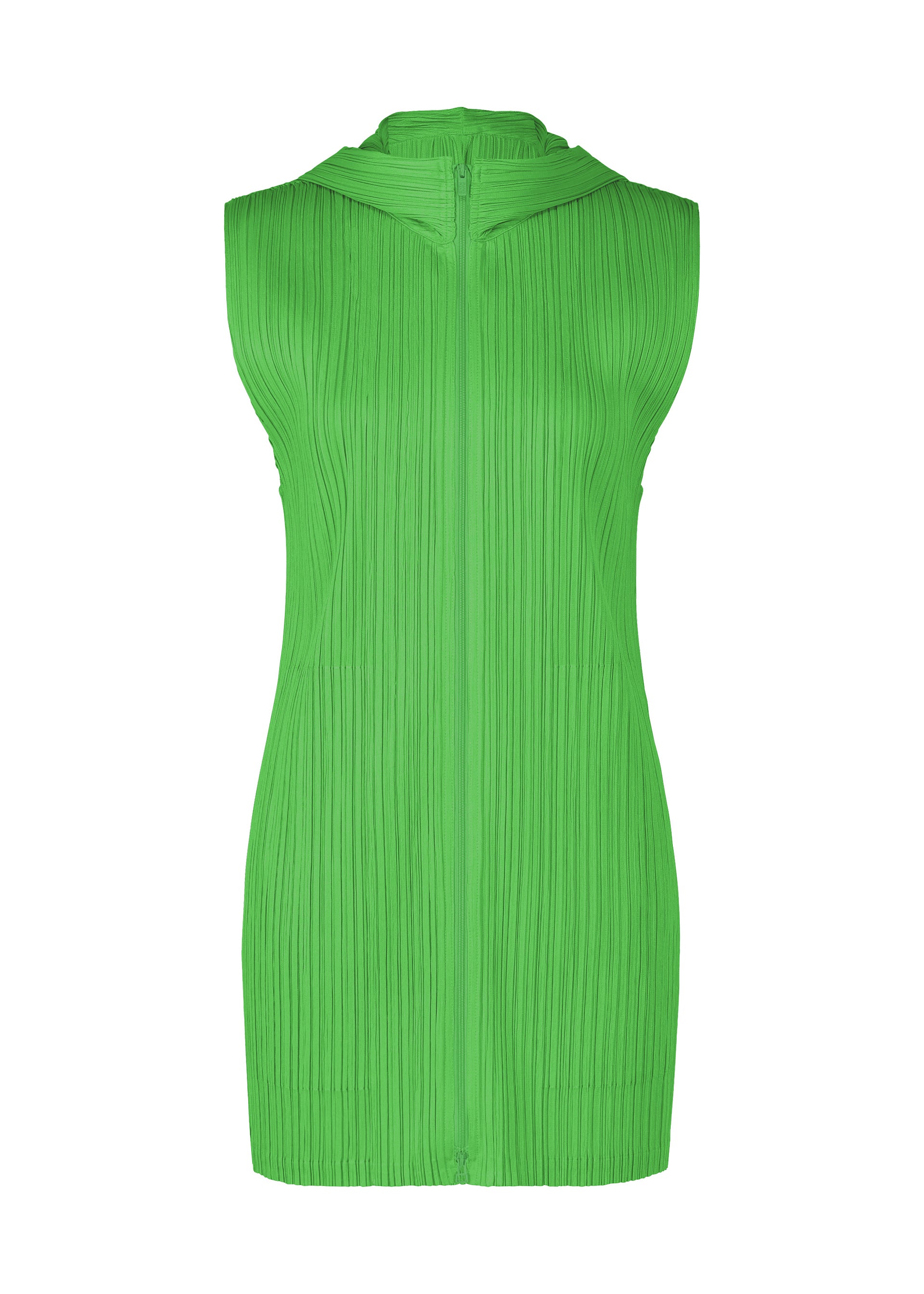 イッセイミヤケ　三宅一生　プリーツ　半袖トップス　グリーン GIZA GIZA KNIT STRETCH PLEATS – isseymiyake.com