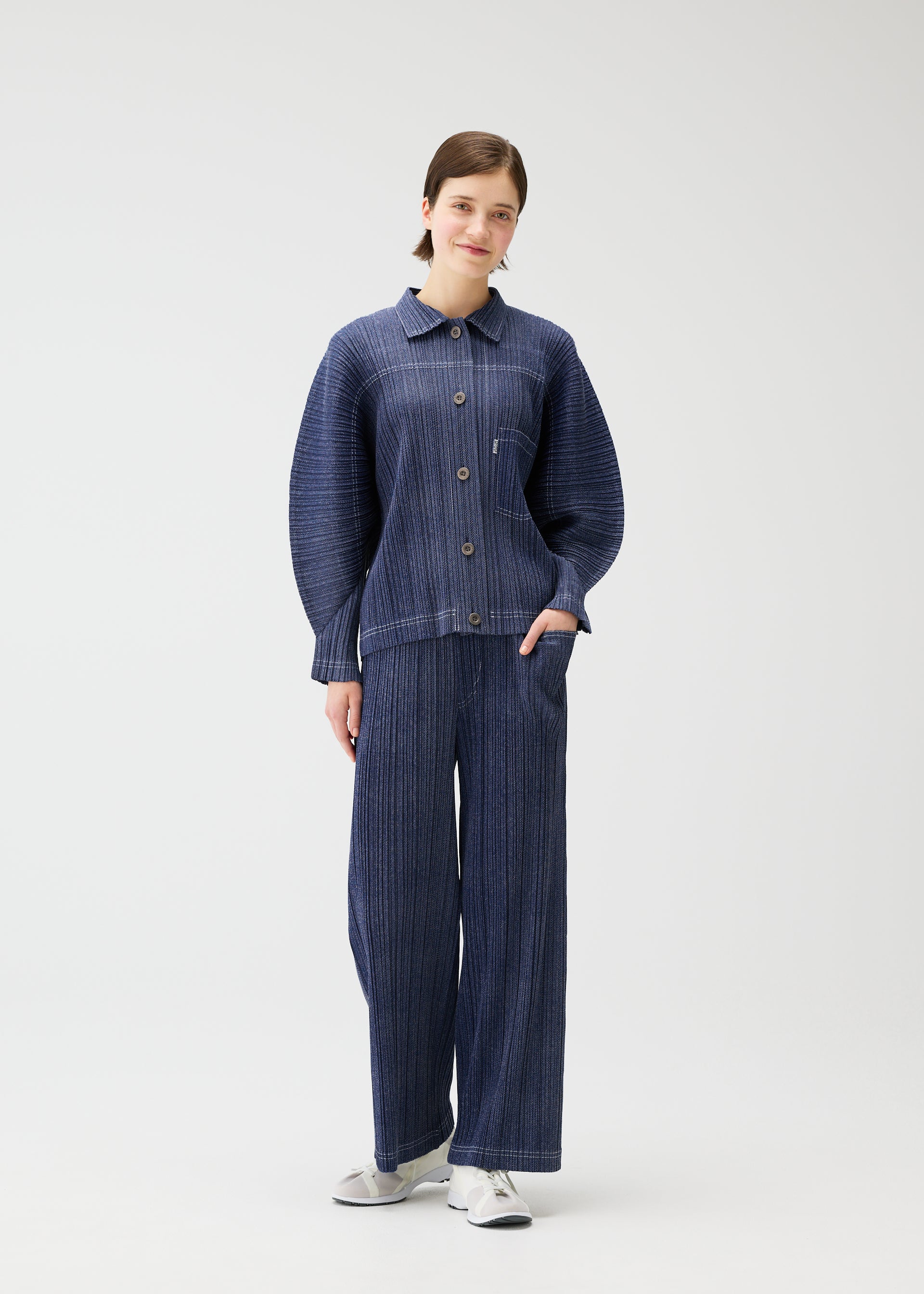 COTTON DENIM、ウィメンズ_パンツ、着用画像4