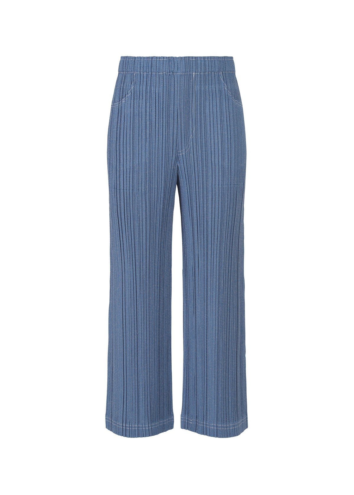 COTTON DENIM、ウィメンズ_パンツ、ブルー