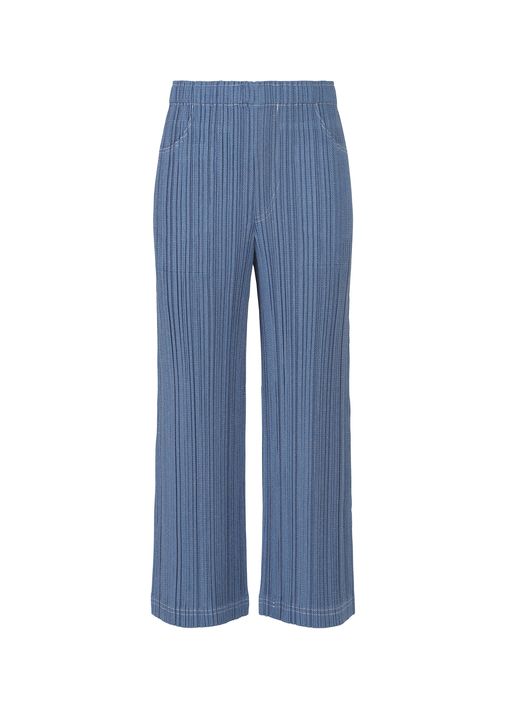 COTTON DENIM、ウィメンズ_パンツ、ブルー