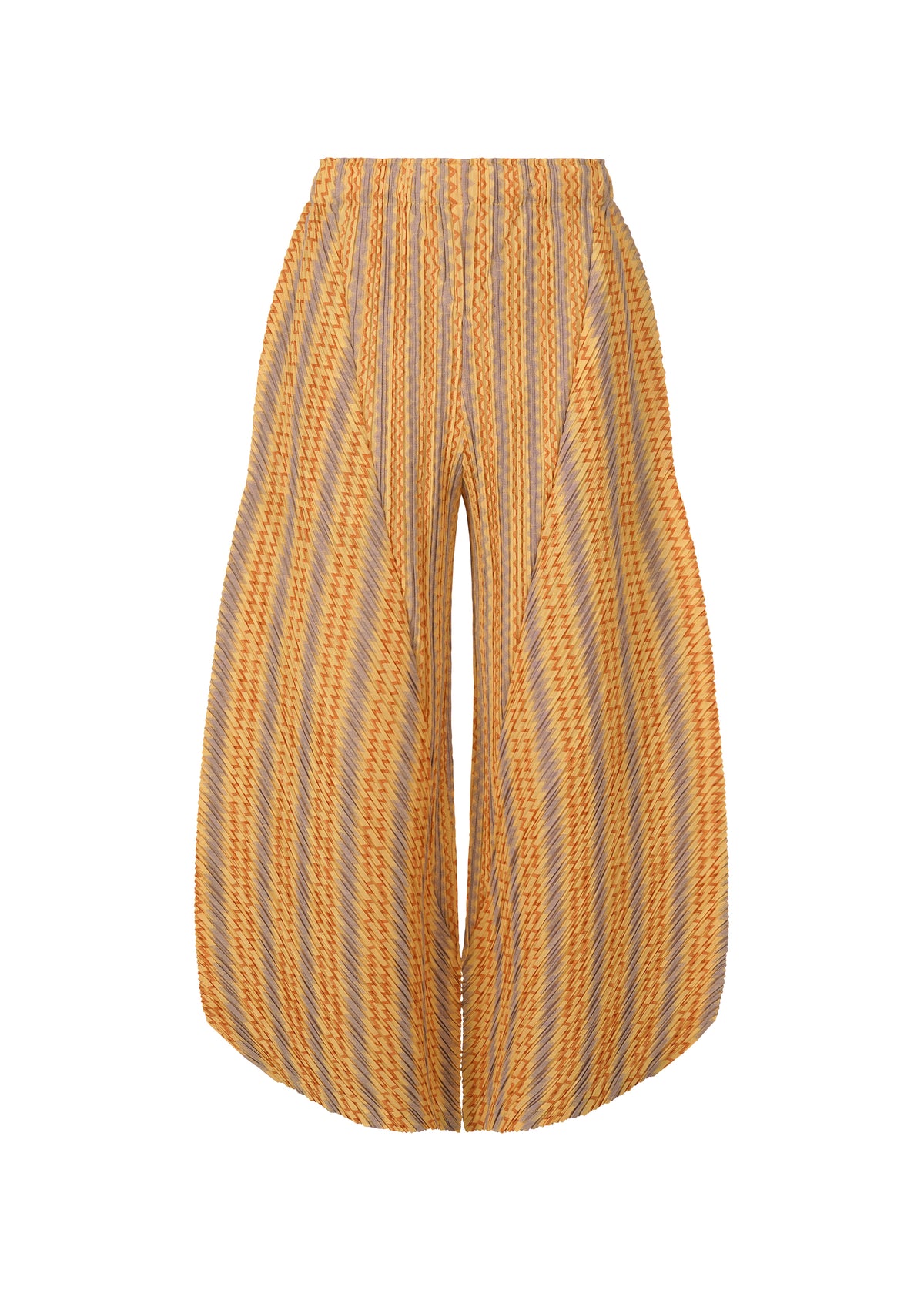 COTTON ZIGZAG、ウィメンズ_パンツ、オレンジ
