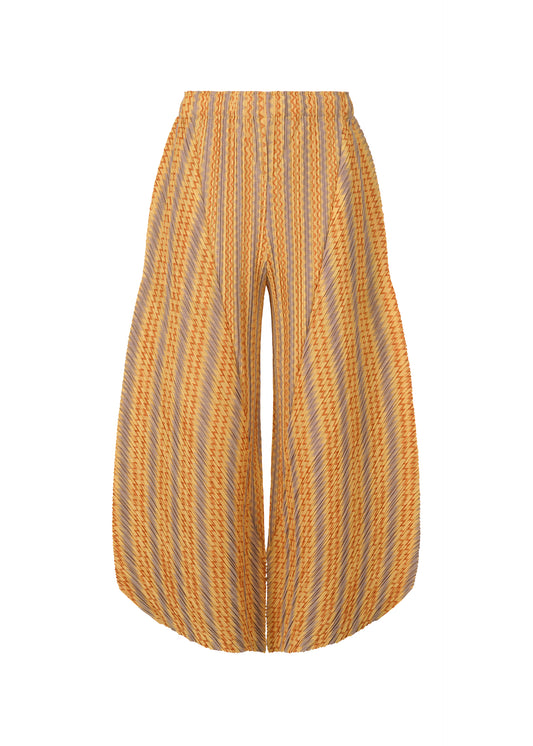 COTTON ZIGZAG、ウィメンズ_パンツ、オレンジ