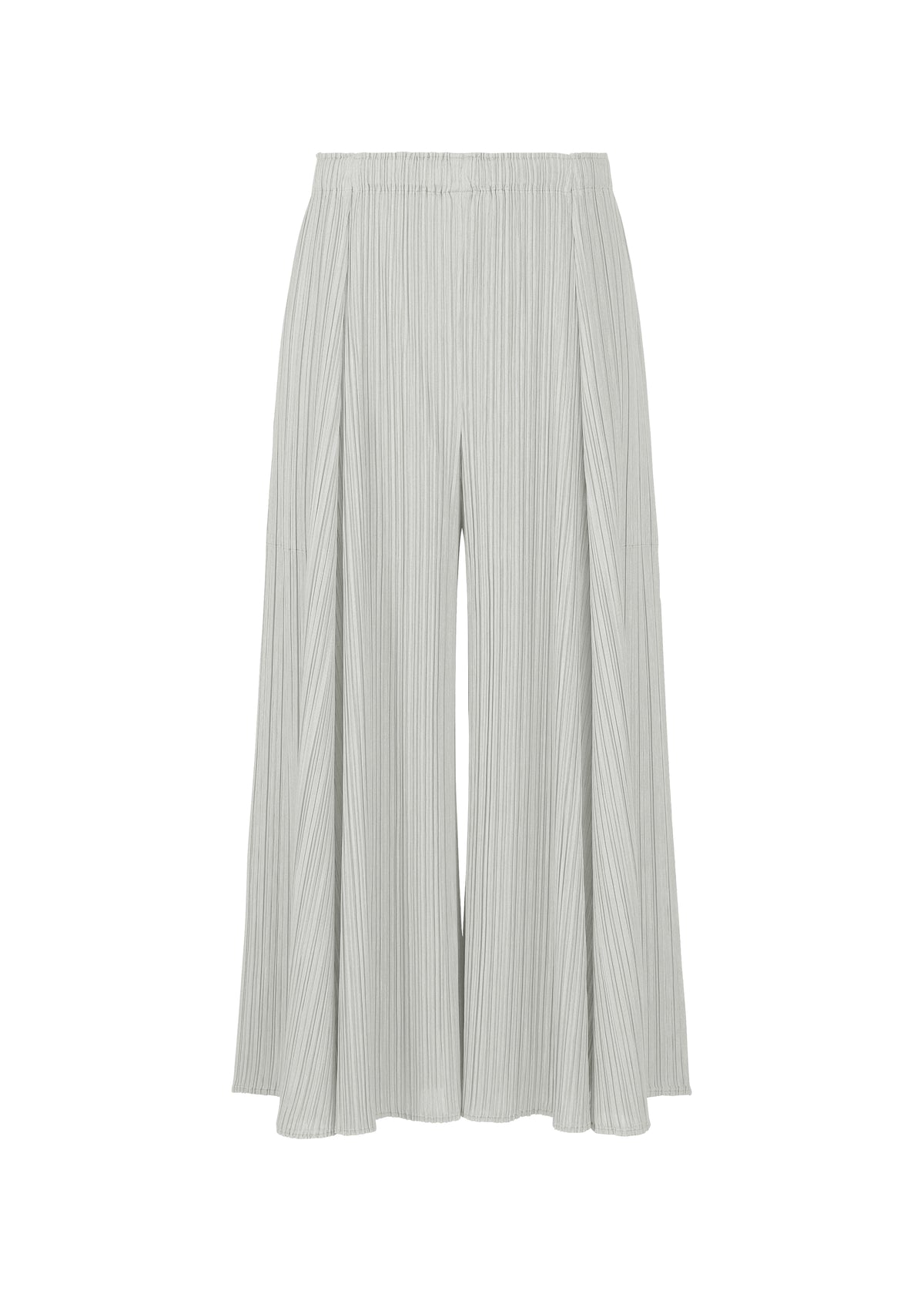 MELLOW PLEATS、ウィメンズ_パンツ、グレー