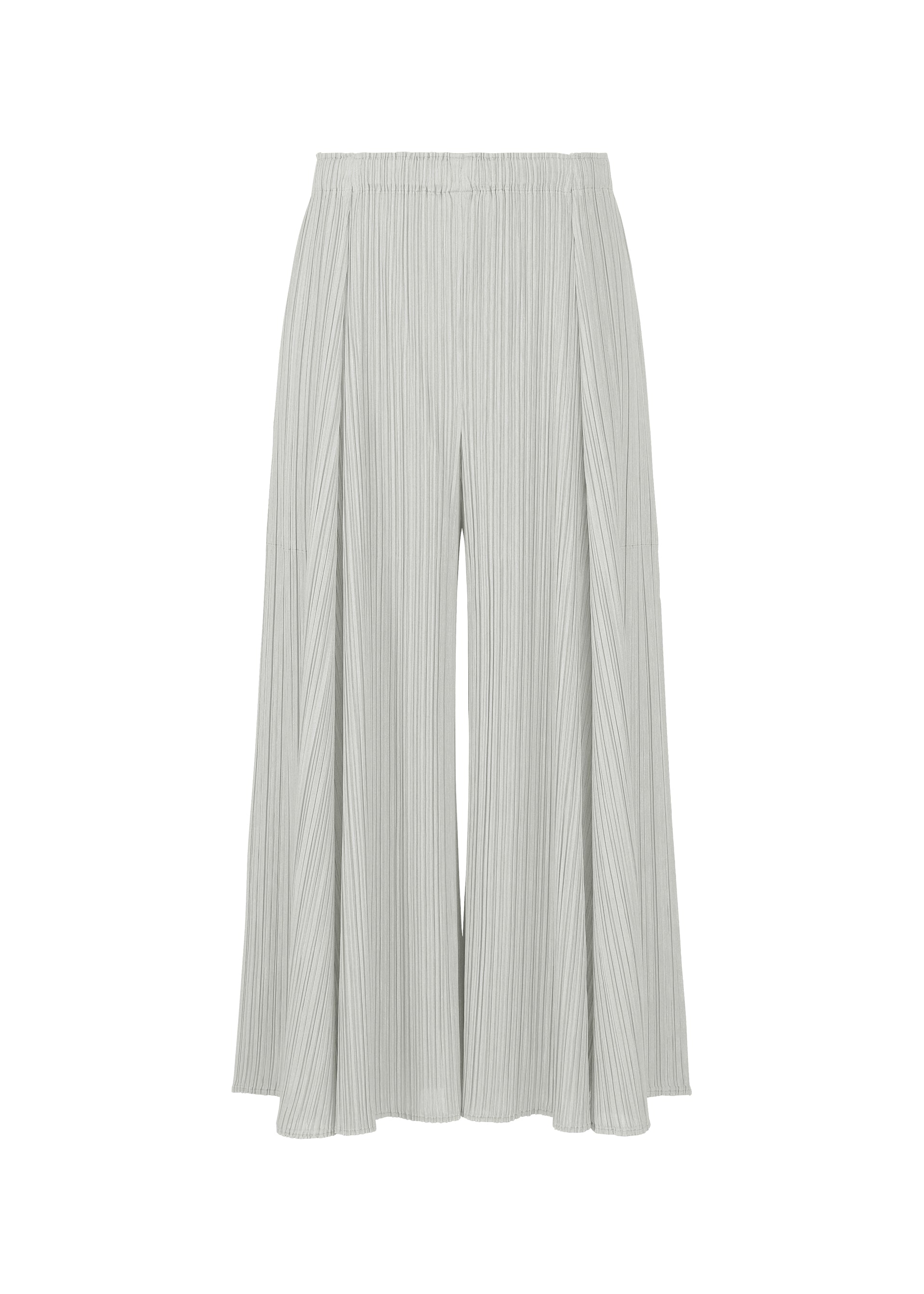 MELLOW PLEATS、ウィメンズ_パンツ、グレー