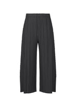 MELLOW PLEATS、ウィメンズ_パンツ、ブラック