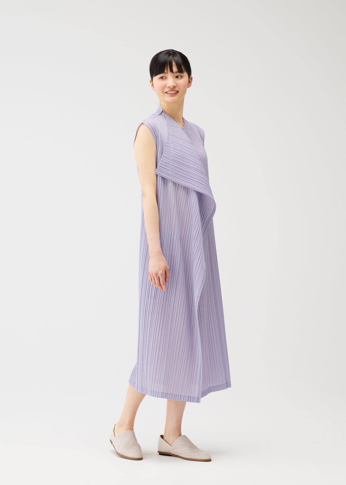 RAMIE PLEATS、ウィメンズ_ワンピース、着用画像4