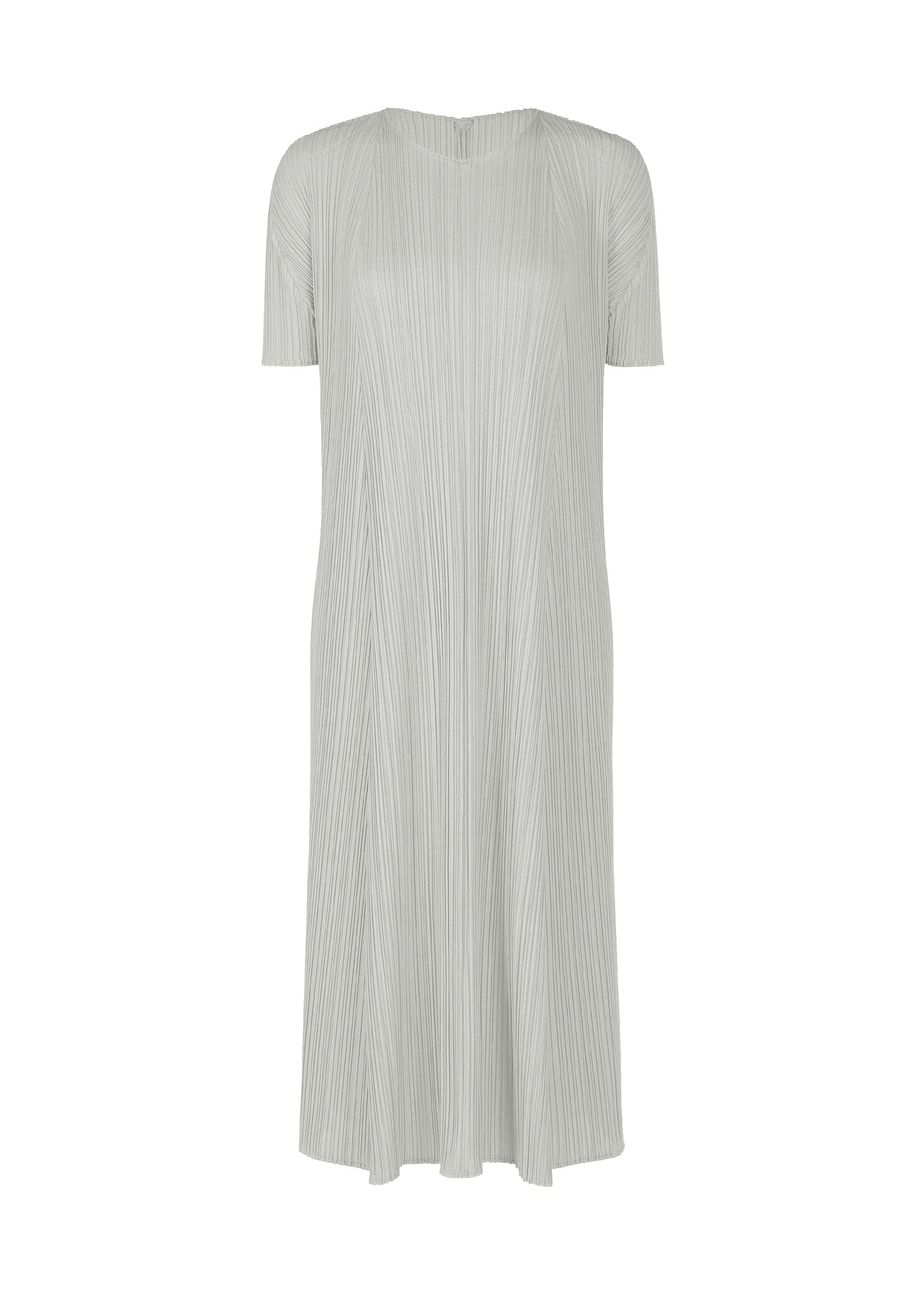 MELLOW PLEATS、ウィメンズ_ワンピース、グレー
