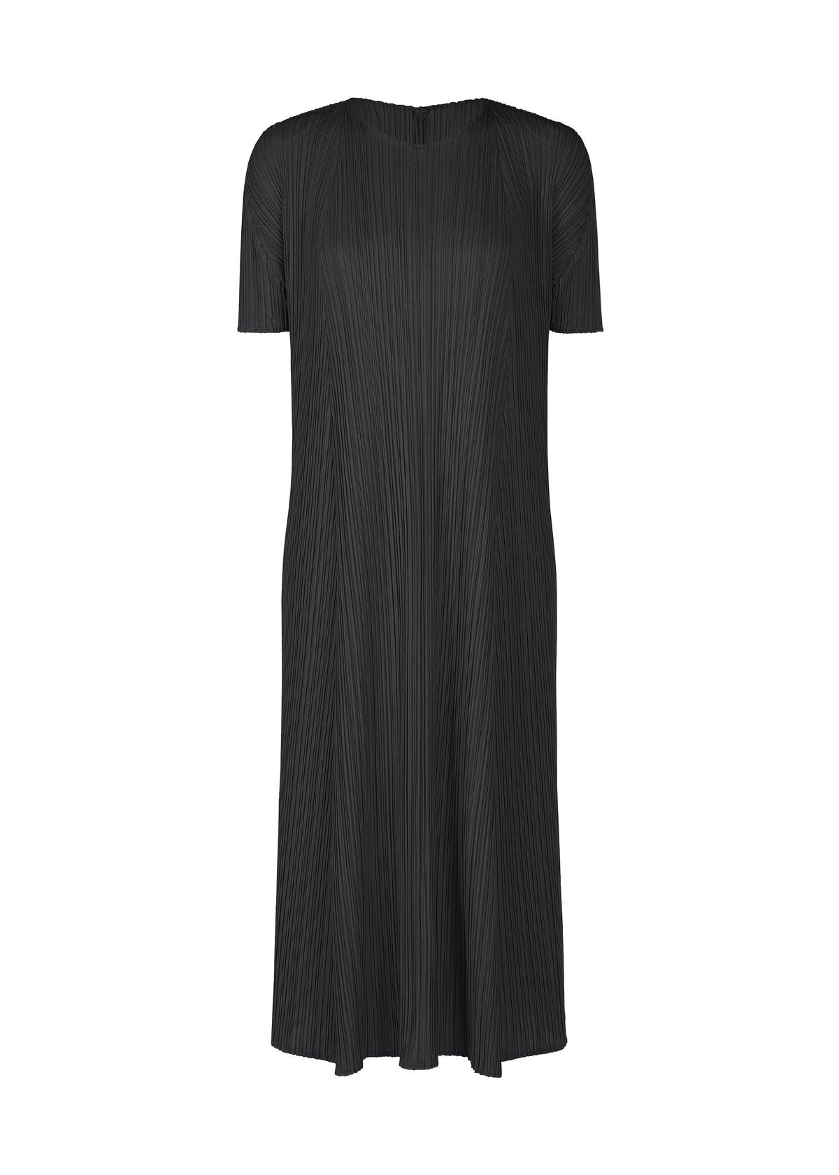 MELLOW PLEATS、ウィメンズ_ワンピース、ブラック