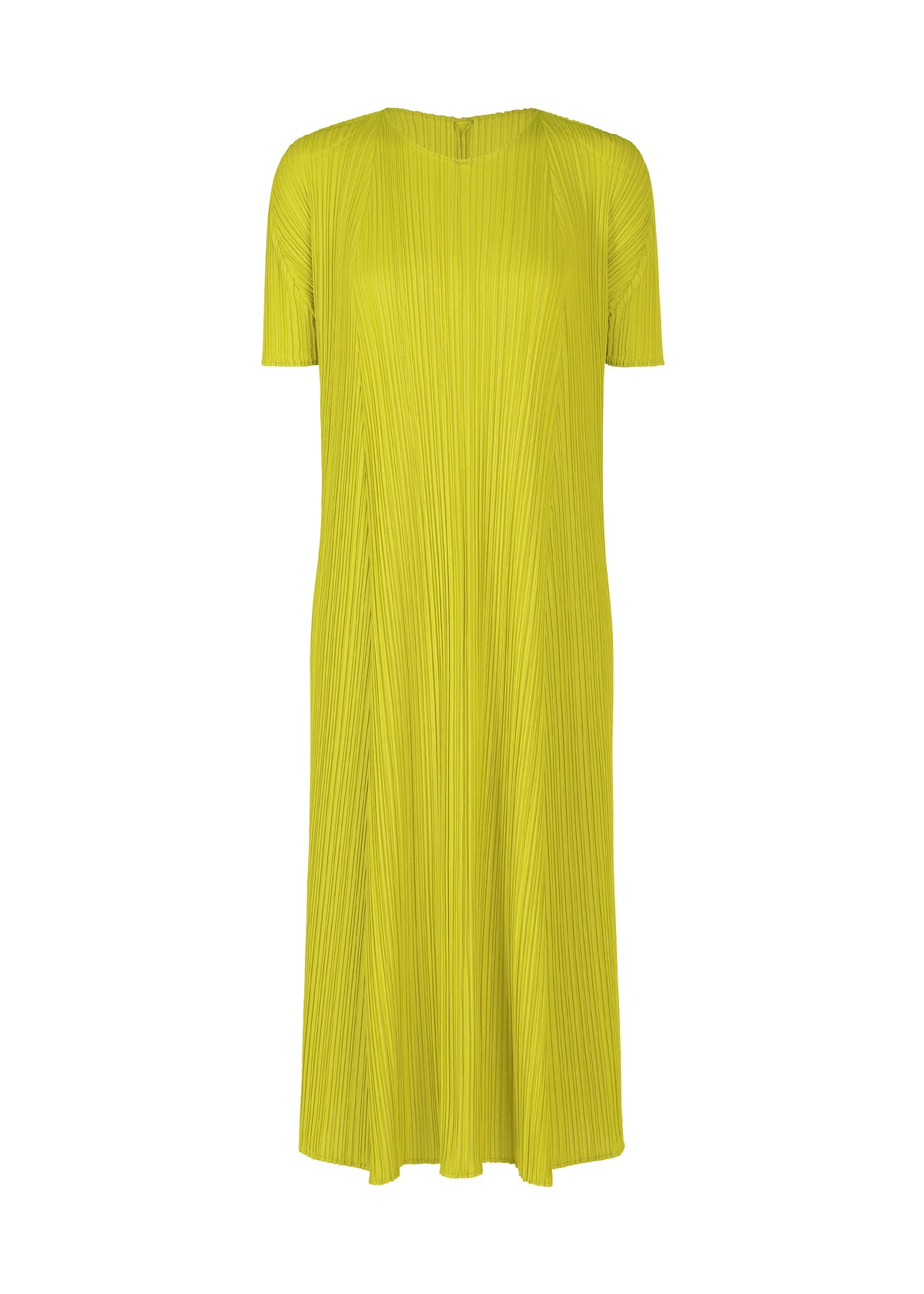 MELLOW PLEATS、ウィメンズ_ワンピース、イエロー