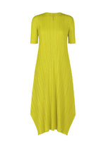 MELLOW PLEATS、ウィメンズ_ワンピース、イエロー