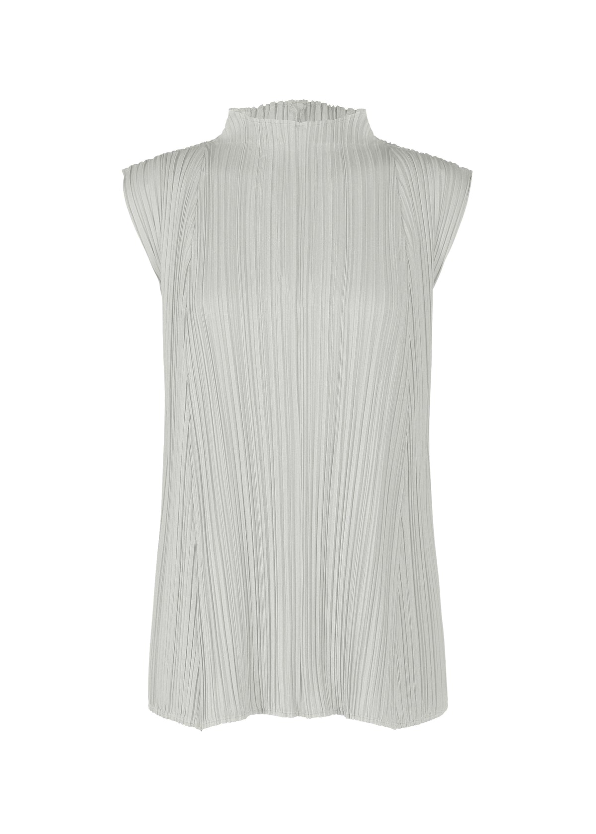 MELLOW PLEATS、ウィメンズ_トップス_トップ、グレー