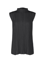 MELLOW PLEATS、ウィメンズ_トップス_トップ、ブラック