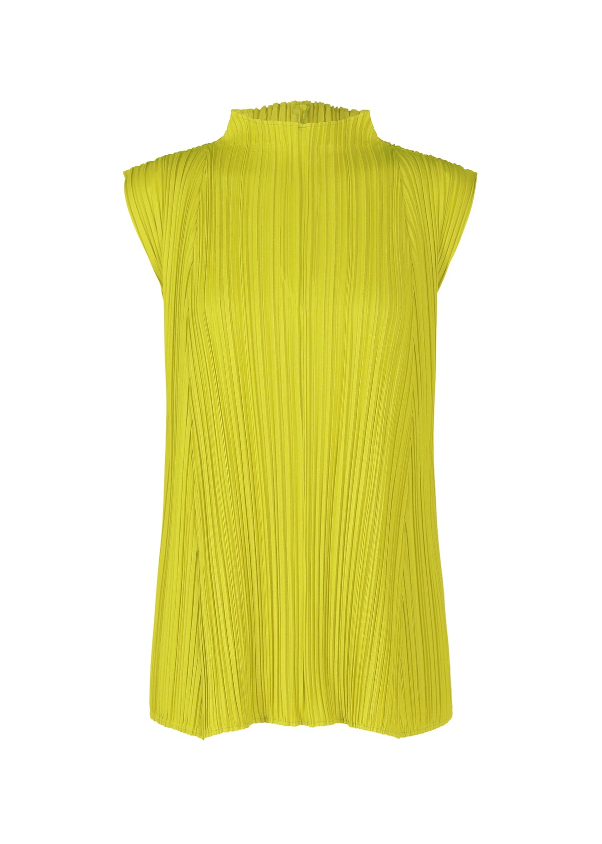 MELLOW PLEATS、ウィメンズ_トップス_トップ、イエロー