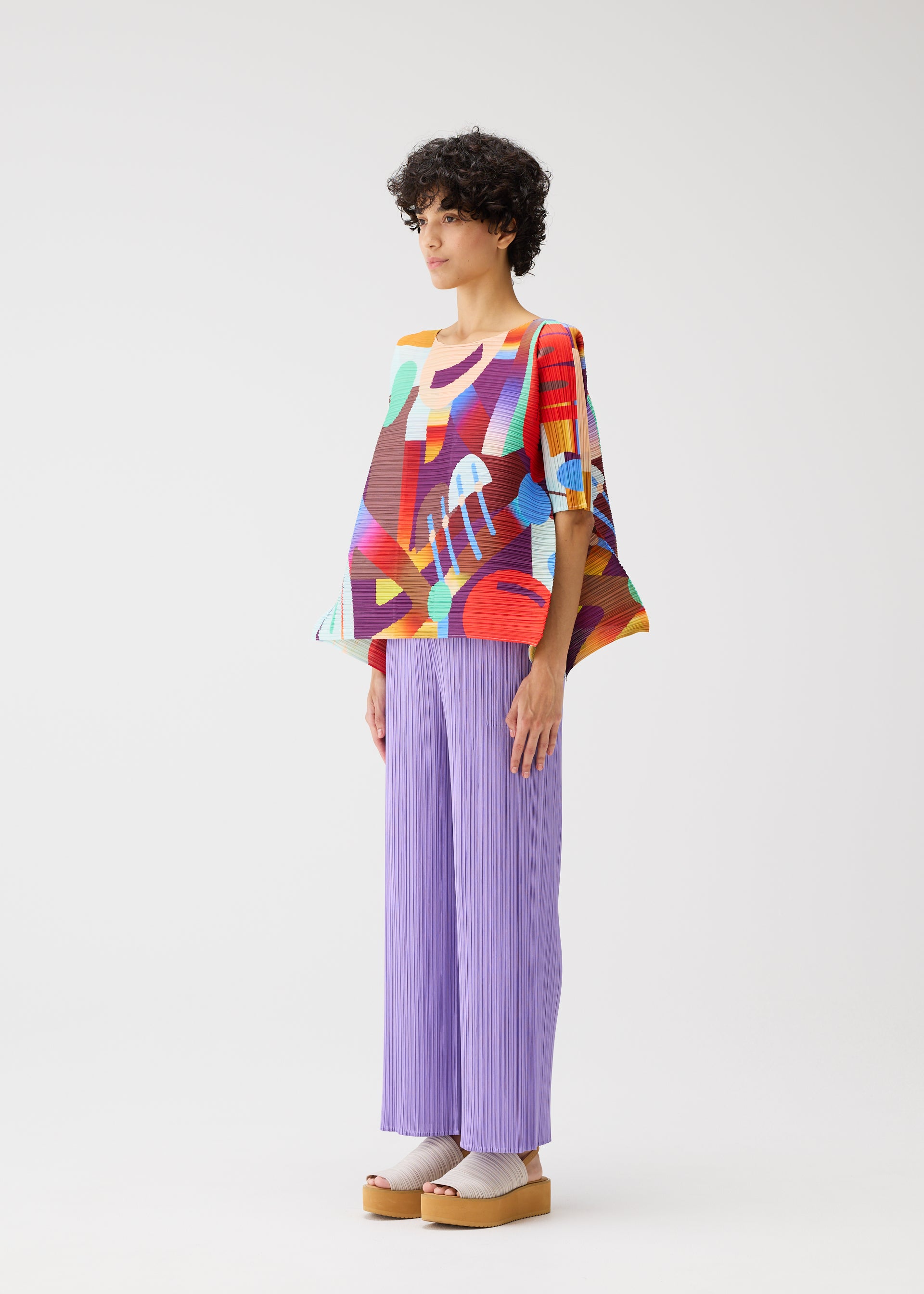 シャツ+ブラウス(長袖+七分) PLEATS PLEASE PLAYGROUND PURPLE PLAYGROUND – isseymiyake.com