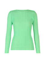 SOFT PLEATS、ウィメンズ_トップス_トップ、イエロー