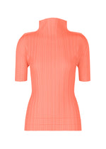 SOFT PLEATS、ウィメンズ_トップス_トップ、レッド