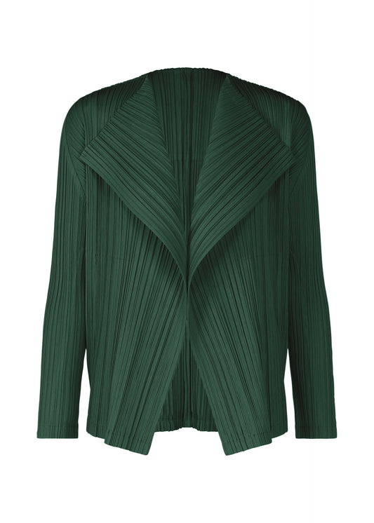 RAMIE PLEATS、ウィメンズ_トップス_カーディガン、カーキ