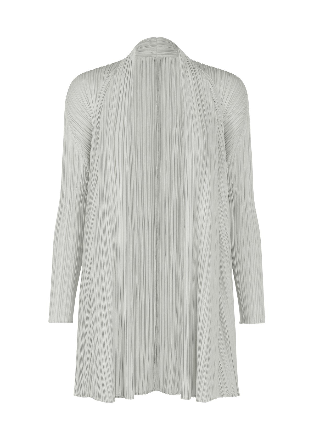 MELLOW PLEATS、ウィメンズ_トップス_カーディガン、グレー