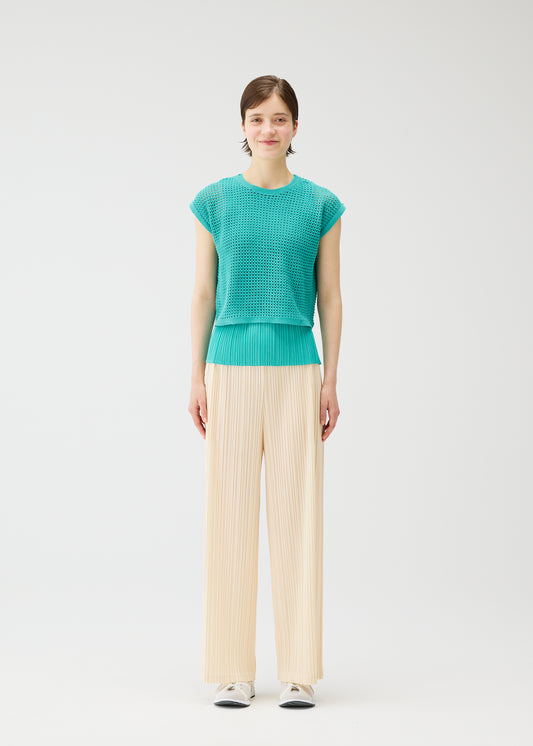 FISHNET KNIT、ウィメンズ_トップス_ベスト、着用画像1
