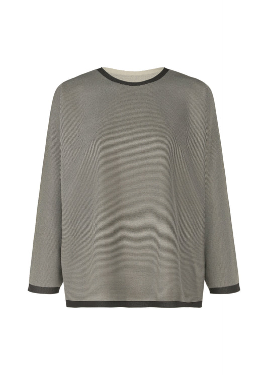 A-POC FORM STRIPE、ウィメンズ_ニット、ブラック