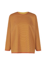 A-POC FORM STRIPE、ウィメンズ_ニット、ブラウン