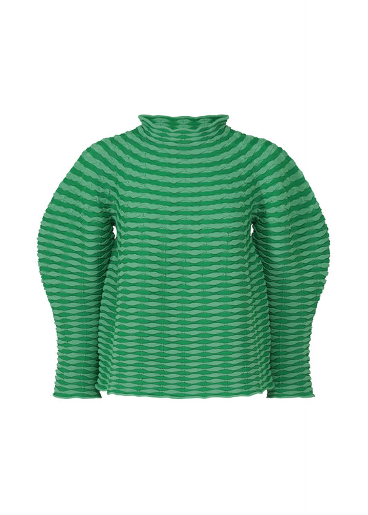 COLORFUL MUSHROOM KNIT、ウィメンズ_ニット、グリーン