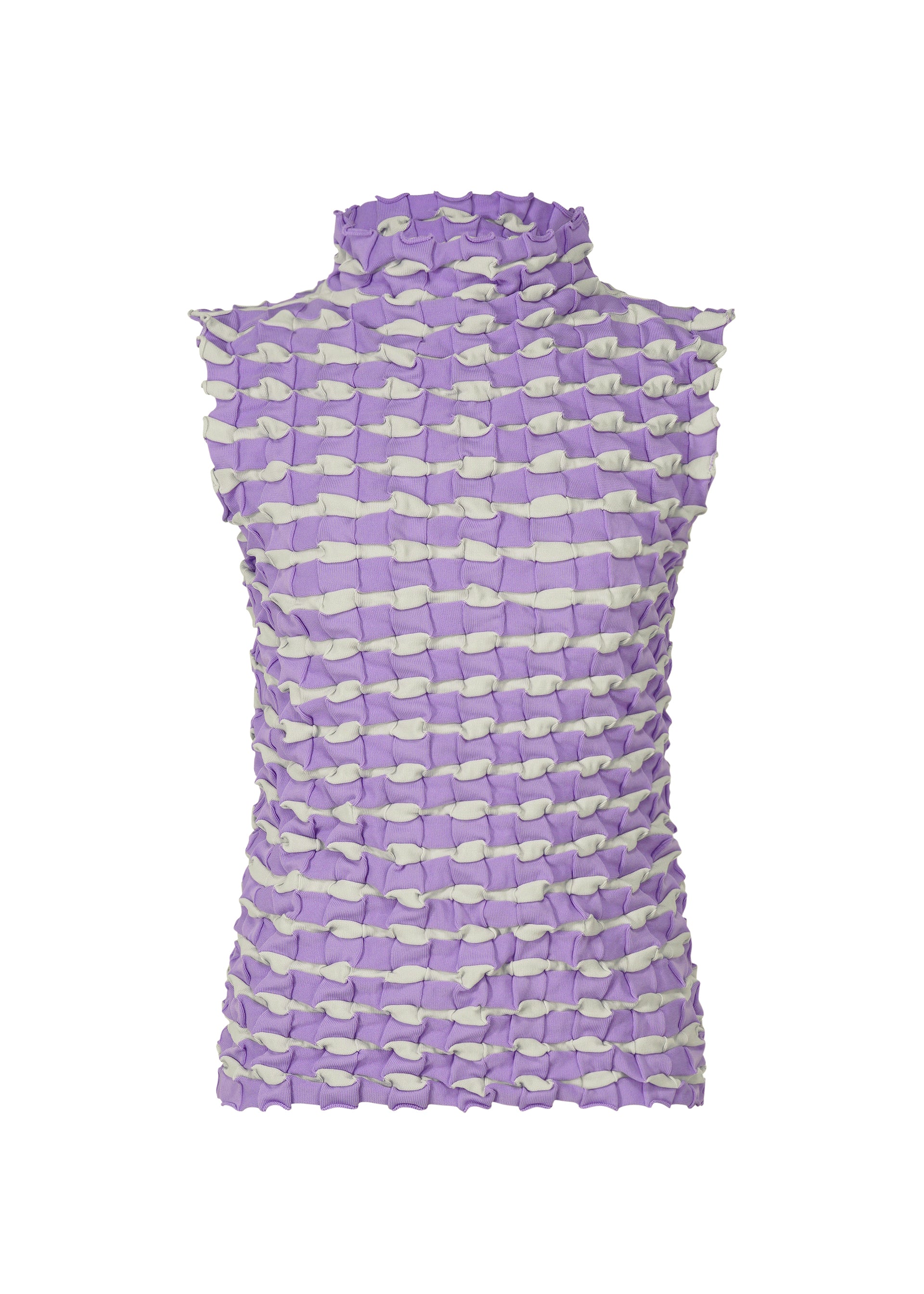 イッセイミヤケ  22SS  IM21KN776 ハイネックノースリーブニット レディース 2 TWIST KNIT – isseymiyake.com
