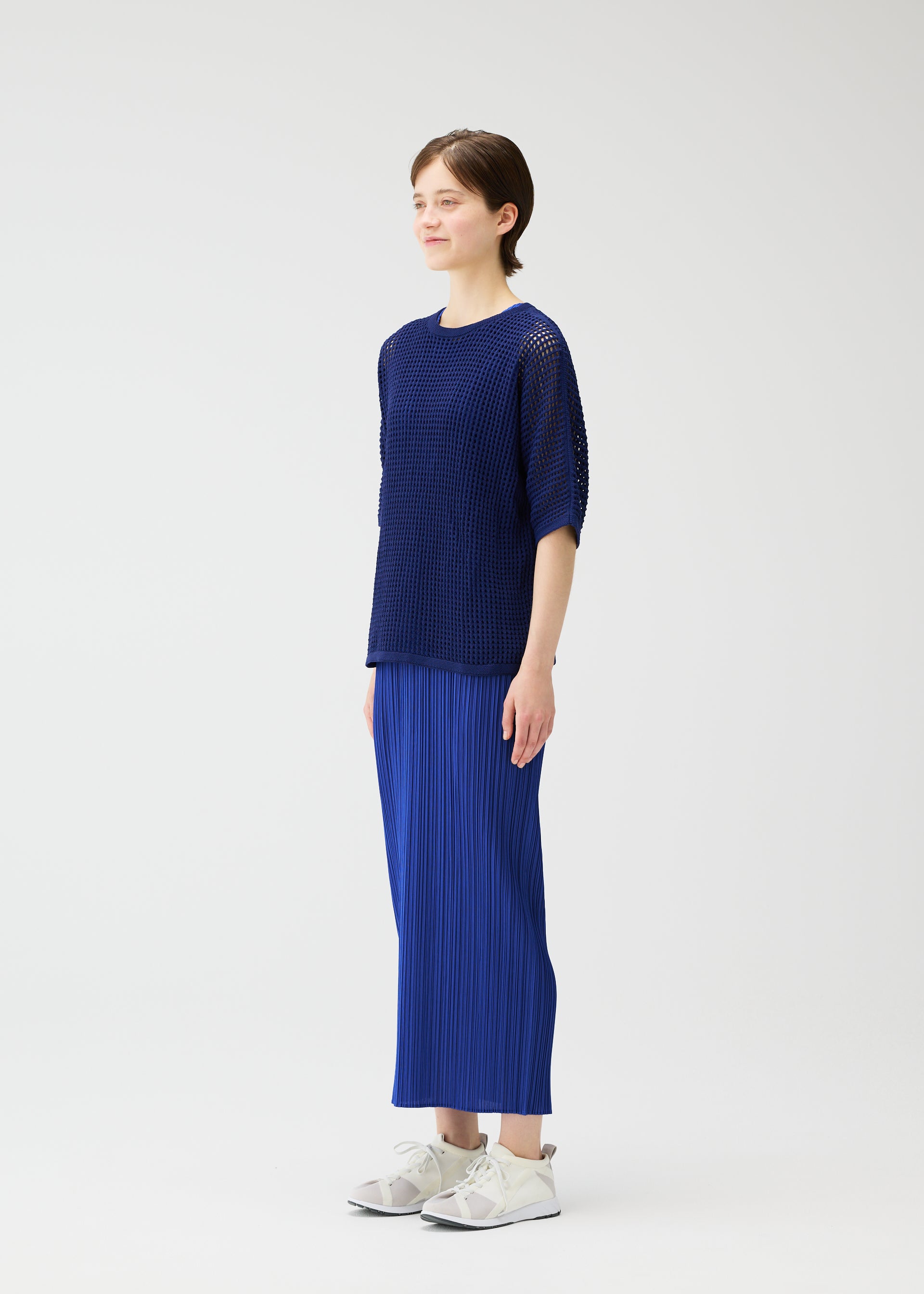 FISHNET KNIT、ウィメンズ_ニット、着用画像2