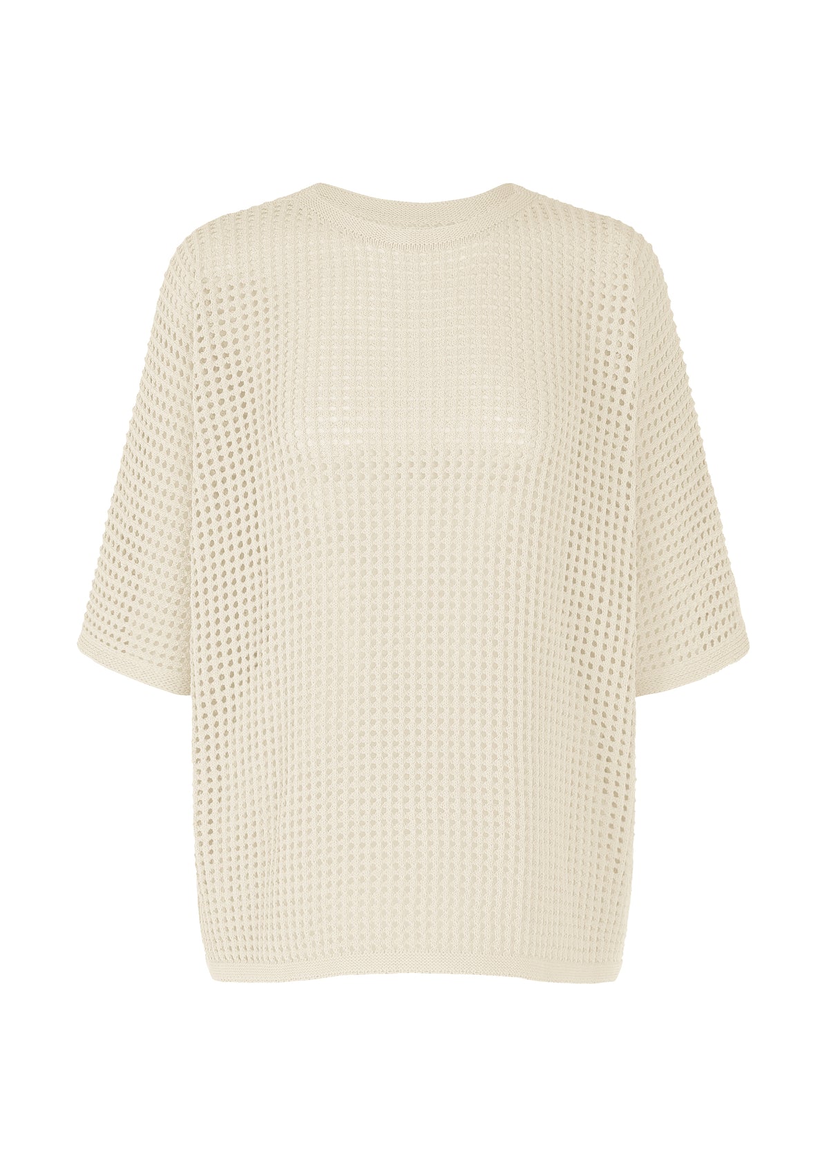 FISHNET KNIT、ウィメンズ_ニット、ホワイト