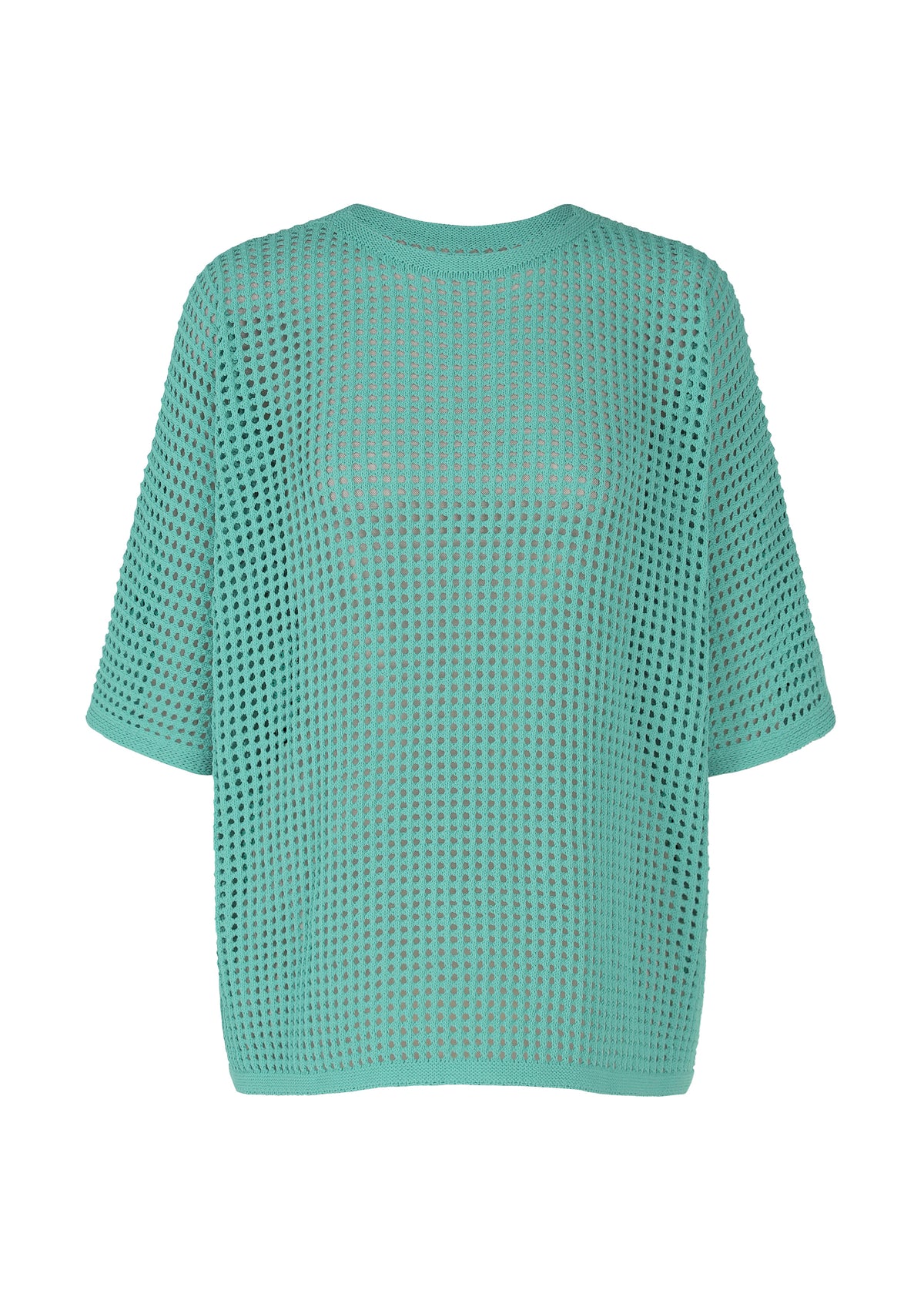 FISHNET KNIT、ウィメンズ_ニット、カーキ